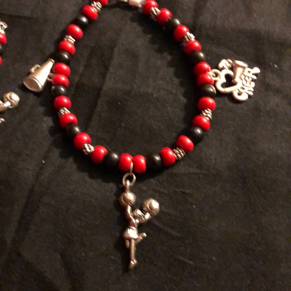 New Cheerleading bracelet set.